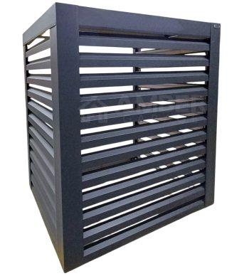 Osłona klimatyzatora / pompy ciepła - 100x60x160 - antracyt AG1218