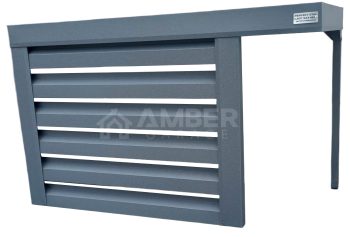 Osłona klimatyzatora / pompy ciepła - 80x40x70 - antracyt - niepełna zabudowa AG549