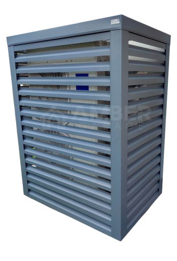 Osłona pompy ciepła - 90x70x190 - antracyt AG579