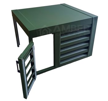 Osłona Klimatyzatora - 80x50x60 - Zielony - Zabudowa AG935