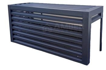 Osłona Klimatyzatora - 100x50x60 - Antracyt AG940