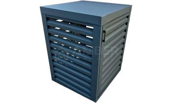 Osłona pompy ciepła - 70x70x110 - antracyt - Zabudowa AG944