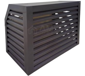 Osłona Pompy Ciepła - 120x70x140 - Antracyt - Zabudowa AG996